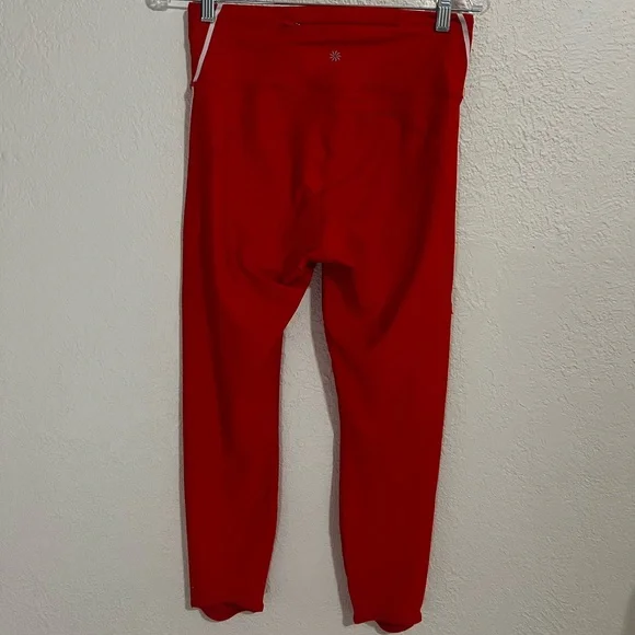 Athleta Red Leggings - Picture 4 of 8